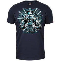 011Shop Muška majica kratkih rukava Nikola Tesla, Teget