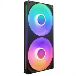 NZXT hladnjak 280 mm F280 ?ednostruki okvir RGB ?ezgro crno PWM, 2.000 obrta?a u minuti, RF-U28Hf-B1
