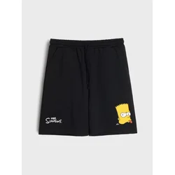 Sinsay - Sportske kratke pantalone The Simpsons - crno