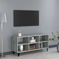 TV ormarić s metalnim nogama boja hrasta sonome 103,5x30x50 cm