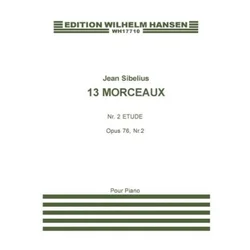 SIBELIUS:13 MPRCEAUX NR.2 ETUDE OP.76