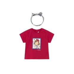 Mayoral Majica 1081 Rdeča Regular Fit