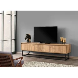 Hanah home TV Komoda Tilsim 180 Crno-Hrast