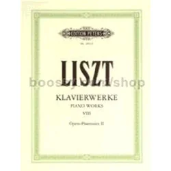 LISZT:PIANO WORKS VIII