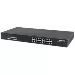 Intellinet switch neupravljivi, GE, 16-portni PoE+