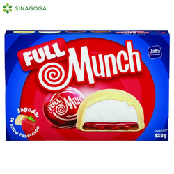 FULL MUNCH JAGODA SA BELOM COK. 128G (24) JAFFA