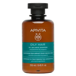 Apivita Šampon za masnu kosu menta i propolis, 250ml