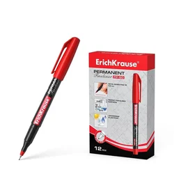 Erich Krause permanentni marker FP-50, rdeč