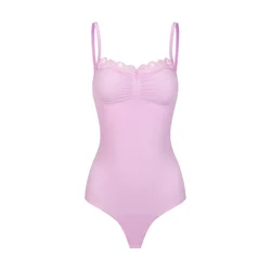 cfab Oblikovanje postave Bodysuit Sculpting Shapewear mit Lace orhideja