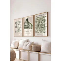 Č-300770 - 3040 Set dekorativnih slika u više boja (3 komada)