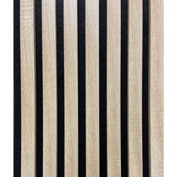 Panel zidna dekoracija 2.6x30-2kom.svetli hrast 1.56m2-pakovanje