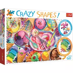Trefl - Puzzle Slagalica Crazy Shapes Slatki san - 600 dijelova