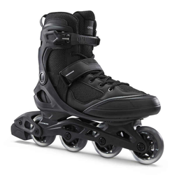 OXELO Crno-srebrni muški roleri FIT100 UK 5 - EU 38