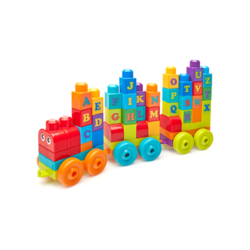 Mega Bloks ABC Musikzug mit Geräuschen (50 Teile)