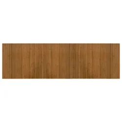 Vidaxl Preproga pravokotna rjava 60x200 cm bambus