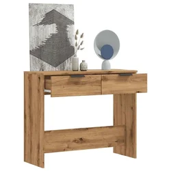 Konzolni stol Artisan hrast 90x36x75 cm izrađeno drvo