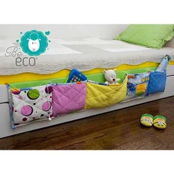 Be eco - Džepko krevet organizator - zeleni