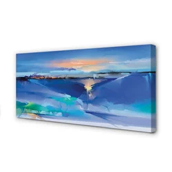 tulup.si Slika na platnu Oblaki drevo 100x50 cm