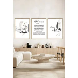 Wallity Painting Artsycllct3, 3 dijela, 33 x 48 cm