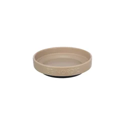 Trixie posoda za pse Be Nordic kovinska/rob iz gume 0,3 l/fi-16 cm sivorjava
