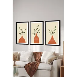WALLXPERT Set 3 dekorativne slike Artsycllct20