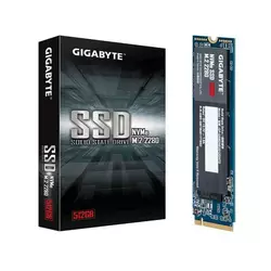 GIGABYTE 512GB M.2 PCIe Gen3 x4 NVMe SSD GP GSM2NE3512GNTD