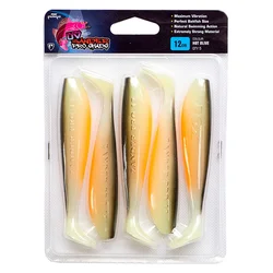 Fox Rage Ultra UV Zander Pro Shad 12cm HOT OLIVE 5x