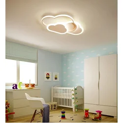 Bata i seka Dečiji luster Oblak, Beli