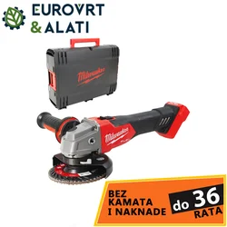 Milwaukee Aku brusilica 125mm sa pljosnatom glavom 18V - M18FSAGF125XPDB-0X