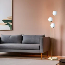 Aberto Design Podna lampa Judy , 150 cm, E27, IP20, Zlatne boje