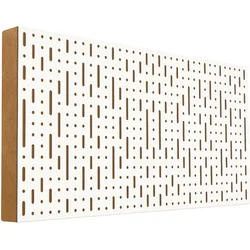 Mega Acoustic FiberPRO120 Binary Bean White/Light Brown Absorbent leseni panel (Kot novo)