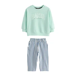 Baker by Ted Baker Komplet kraljevo modra/meta/bela