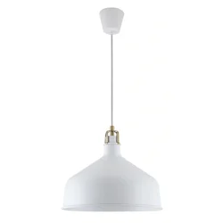 Rea Light Danae L HN8423L-W/CU/W Visilica, E27, 60W, O30cm, Bela