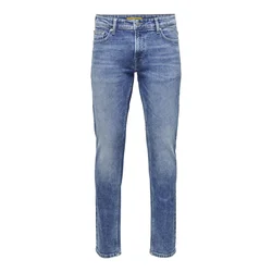 Only & Sons Kavbojke Weft, modra