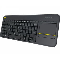 LOGITECH K400 Plus Wireless Touch YU crna tastatura