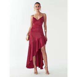 Willa Večerna obleka Blanca  bordo