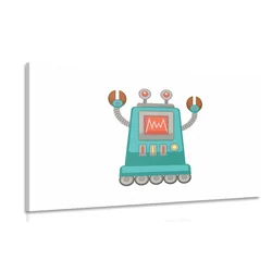 Slika za otroške ljubitelje robotov - 90x60
