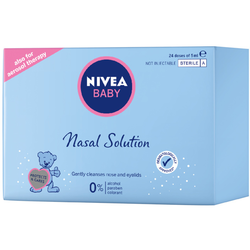 NIVEA Baby Nasal solution - ampulice za čišćenje nosića 24x5ml