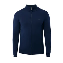 Mexx Muški džemper Hermon MF006604453M, Zip kragna, Teget