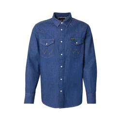 WRANGLER Srajca moder denim