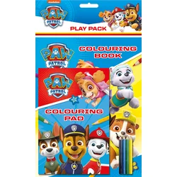 Paw Patrol Mala i velika bojanka sa bojicama