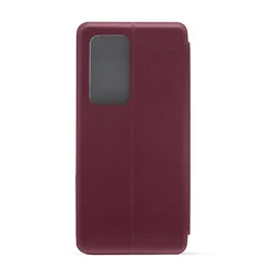 Maska za telefon ROYAL FLIP COVER za Huawei P40 Pro, Bordo