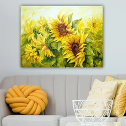 Wallity Dekorativna slika na platnu, 70x100cm, Šarena