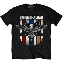 System of a Down Majica Eagle Colours Unisex Black M