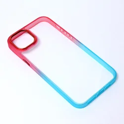 Maska za telefon Colorful Acrylic za iPhone 14 Plus 6.7 roze-plava
