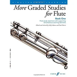 HARRIS/ADAMS:MORE GRADED STUDIES FOR FLUTE BOOK 1