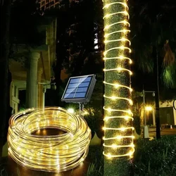 Led solarne sijalice u crevu 20m Žuta