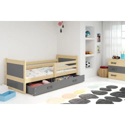 Furnitura POSTELJA RICO 90x200 s predalom in GRATIS ležiščem - BOR-GRAFIT
