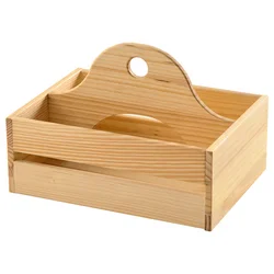 CHOKLADHAJ Prenosivi organizator, drvo, 25x18 cm