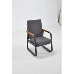 Hanah Home Baštenska stolica Bella, 63 x91 x60 cm, Antracit